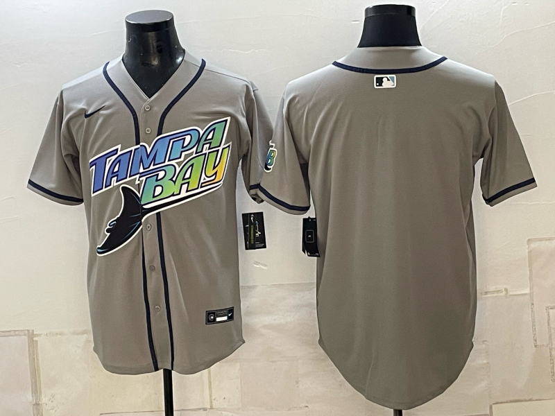Men 2026 Tampa Bay Rays blank grey Game Nike MLB Jersey 101203->tampa bay rays->MLB Jersey